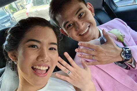 Star setter Jia Morado gets married .